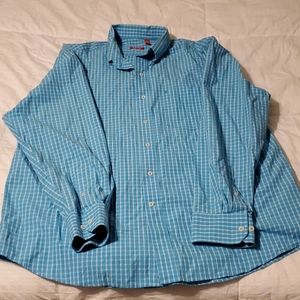 Mens Izod long sleeve button up
